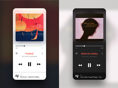 Daily UI #009 • Music Player 009 daily 100 challenge dark mode dark ui music music app music player music player ui