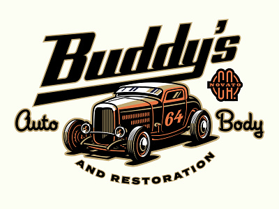 Buddy 's Auto Boy Identity concept 2