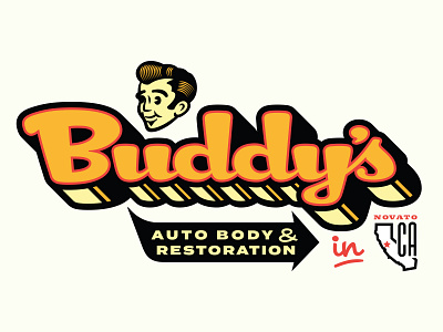 Buddy 's Auto Boy Identity concept 4