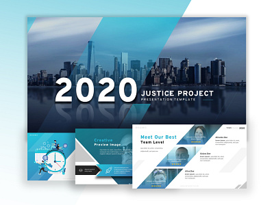 2020 Justice Project - Business Presentation Design business company corporate design presentation