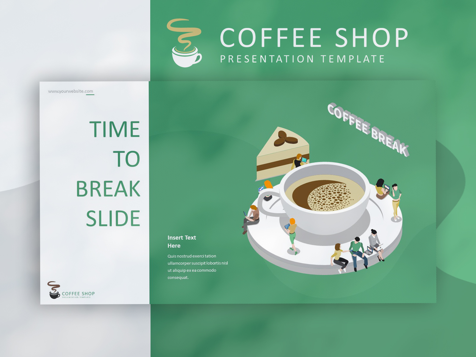 cafe presentation template