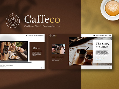 Caffeco Coffee Shop Presentation Template