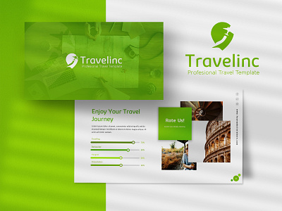 Travelinc Professional Travel Template branding business presentation design elegant modern powerpoint presentation presentation design presentation template professional