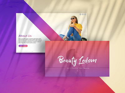 Beauty Ledom Presentation Template beauty presentation businest presentation design minimalist powerpoint powerpoint design presentation presentation design presentation designs presentation template