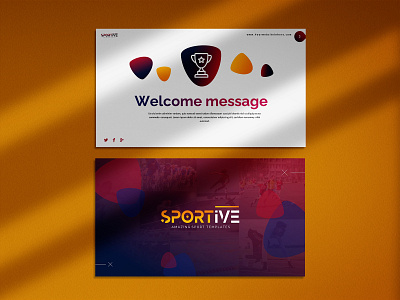 Sportive Presentation Template