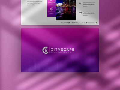 Cityscape Business Presentation Template business presentation corporate design design elegant design powerpoint powerpoint design powerpoint template presentation presentation design presentation template