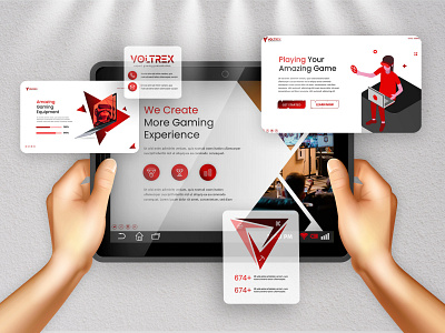 Voltrex Gaming Presentation Template