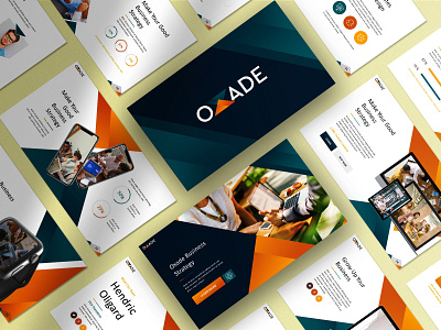 Oxade Business Presentation Template branding business presentation creative design powerpoint powerpoint design powerpoint template presentation presentation design presentation template