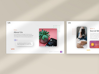 Holla Creative Presentation Template