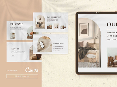 Gray Minimalist Home Decor Presentation - CANVA