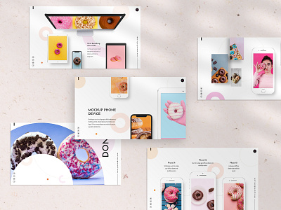 Rosquilla Donut Presentation Template brand idendity branding business pesentation creative design elegant food industry food powepoint food presentation graphic design minimalist pastel color powerpoint ppt pptx presentation project branding sweet color template