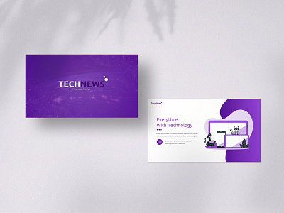 TechNews Creative Presentation Template