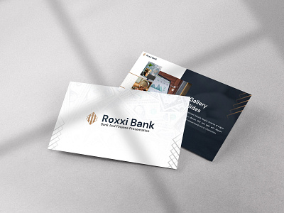 Roxxi Bank Presentation Template