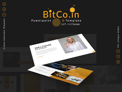 BitCo.in Powerpoint Template business creative design infographic powerpoint ppt presentation