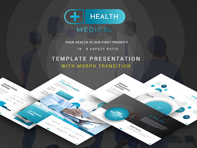 Health Medical Presentation Template branding business creative design elegant infographic medic medical minimalist modern pitch pitchdeck powerpoint pptx presentation presentationdesign professional templates ui ux