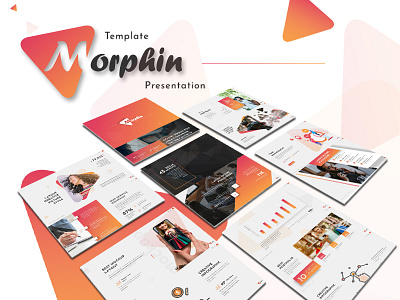 Morph In Multipurpose Presentation Template branding business creative design elegant infographic minimalist modern morph pitch pitchdeck powerpoint pptx presentation presentationdesign professional templates ui ux