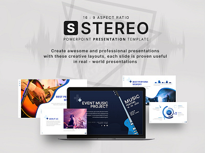 Stereo Music Presentation Template