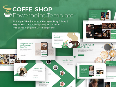 Coffe Shop Presentation Template