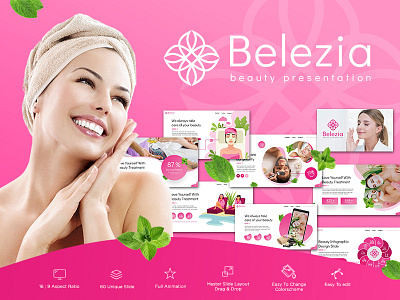 Belezia Beauty Presentation Template