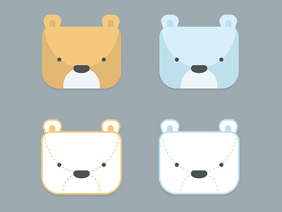 bear design bear identity illustration kids vector