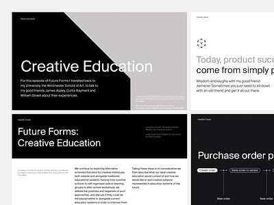 Experiment: Presentation branding business design design exercise layout slides typography