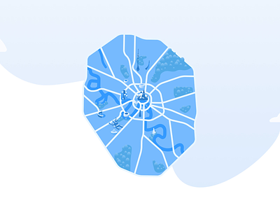 Moscow map illustration animation blue dribbble illustration map mapping maps moscow motion ui website