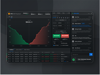 Trading Terminal | Crypto Derivatives Exchange | DueDEX bitcoin bitcoin exchange bitcoin trading btc chart crypto crypto exchange crypto trading cryptocurrency cryptocurrency exchange cryptocurrency trading dark ui eth finance trading trading platform ui design ux ux design uxui