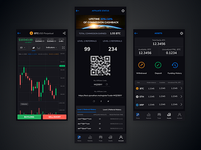 DueDEX - Crypto Derivatives Exchange | Mobile