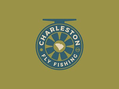 fly fishing reel logo