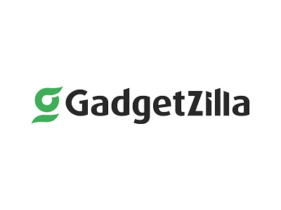 GadgetZilla Logo brand branding circle g logo gadget godzilla logo