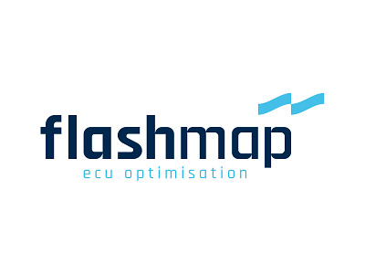 FlashMap Logo brand car flag icon line logo