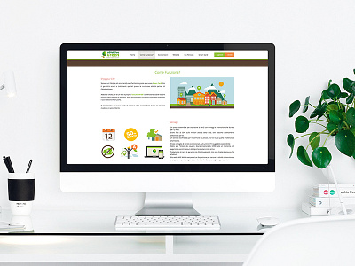 Obiettivo Green - Layout Web layout web web design