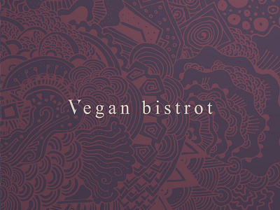 O’Vita • Vegan Bistrot bistrot brand identity branding corporate logo pattern texture