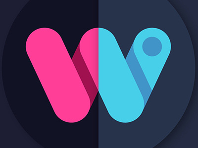 Tinder for Finding Work - logo color design design app graphic design logo ui