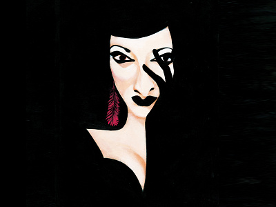 Dana International art beauty charachter diva fashion illustration portrait singer