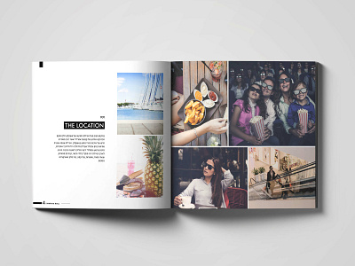 Marina Mall - Booklet book booklet design graphic design print