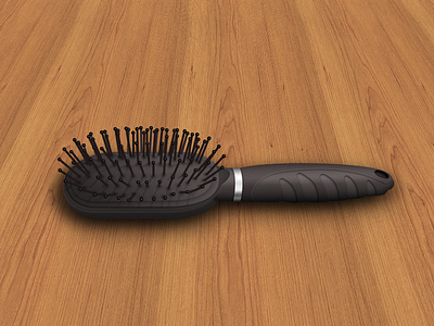 Hair Brush debut illustration photoshop