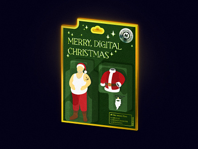Christmas NFT #1: Der rasierte Klaus christmas santa santaclaus