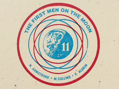 Apollo 11 badge no. 7 of 24