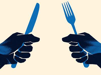 Hands Illustration design food hands illustration texture