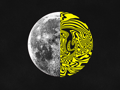 Abstract Moon