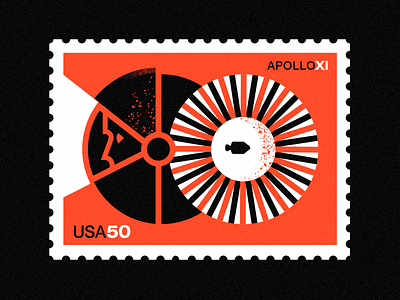 Apollo XI - 50th Anniversary- Stamp 7