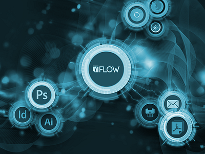 Tflow Website 2013 - Header image detail graphic retouch tflow web