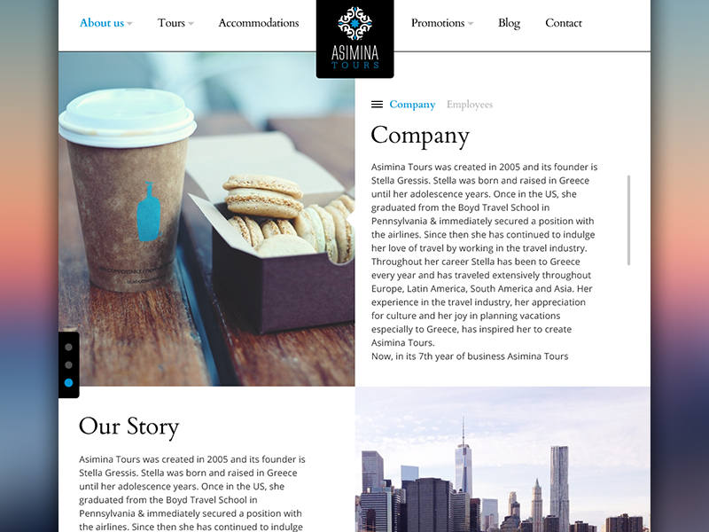 about us page design pinterest