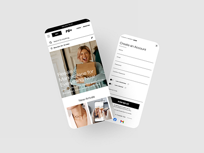 PB+ Ecommerce Mobile App