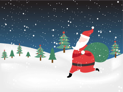 Hello Dribbble! first shot merry christmas