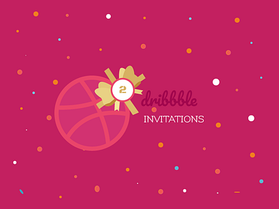 2 Dribbble Invitations 2 dribbble invitations