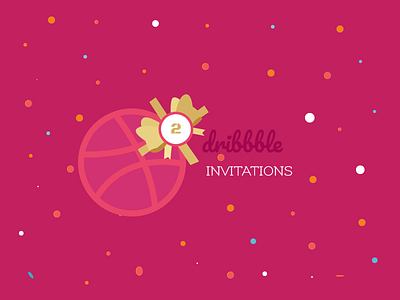 2 Dribbble Invitations