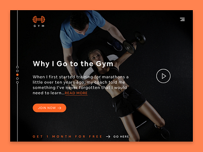 Gym Landing Page