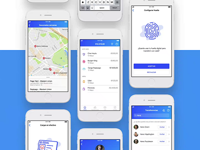 Ualá - iOS App app bank banking design fintech guidelines ios native transfer ui